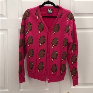 Billionaire Boys Club Pink Ice Cream Cardigan